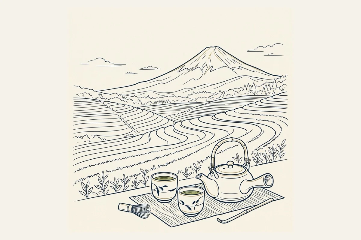 東海 × 水産・お茶（イメージ）